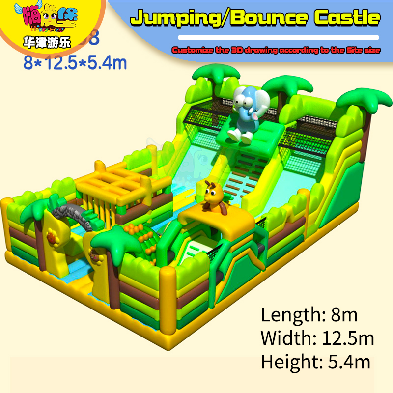 Jumping Bounce Castle7